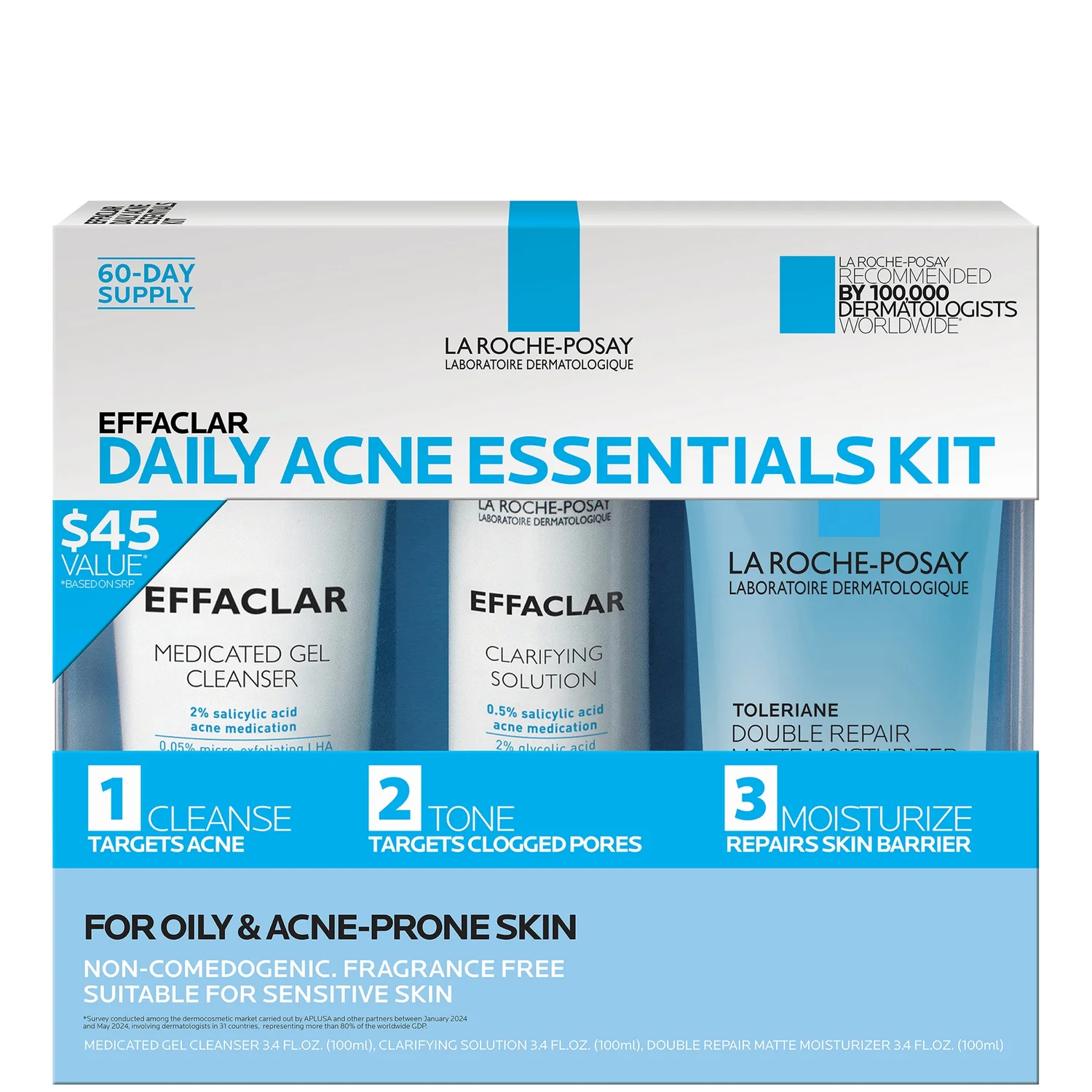 Effaclar BPO Duo Dual Action Acne Cleanser 200ml